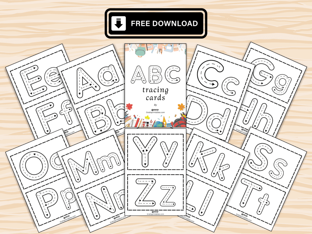 Alphabet Tracing Worksheets for Kids