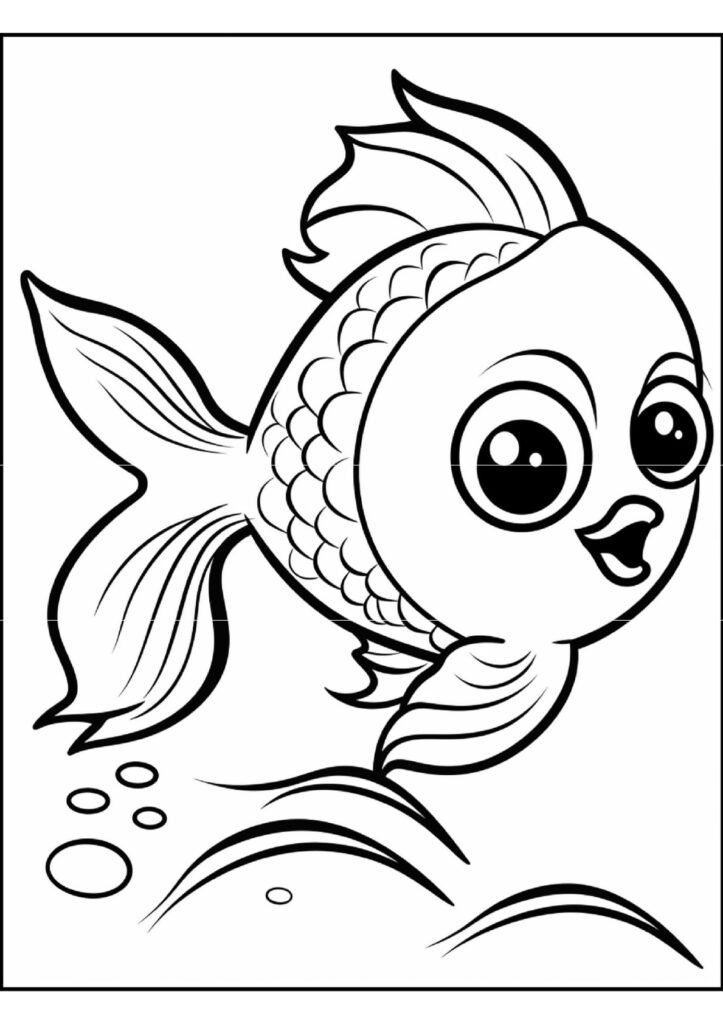 Fish outlines 