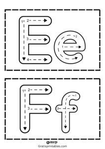 Alphabet tracing Page