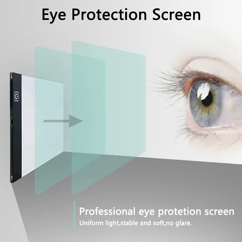 Eye protection screen 