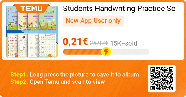 Students Handwriting Practice Set Temu